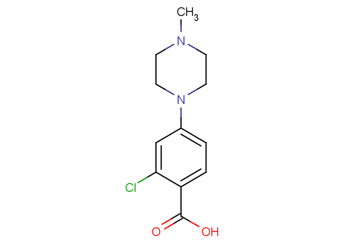 2-chloro-4-(4-methylpiperazin-1-yl)benzoic acid