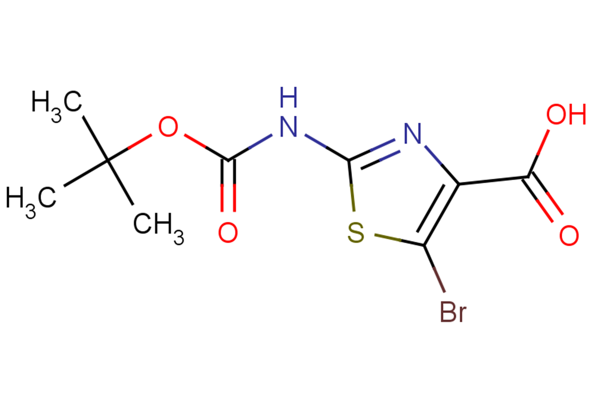 5-bromo-2-{[(tert-butoxy)carbonyl]amino}-1,3-thiazole-4-carboxylic acid