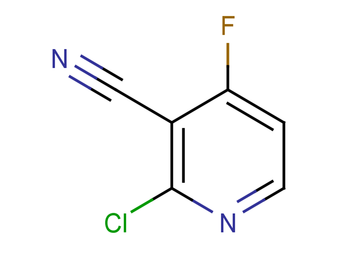 2-chloro-4-fluoropyridine-3-carbonitrile