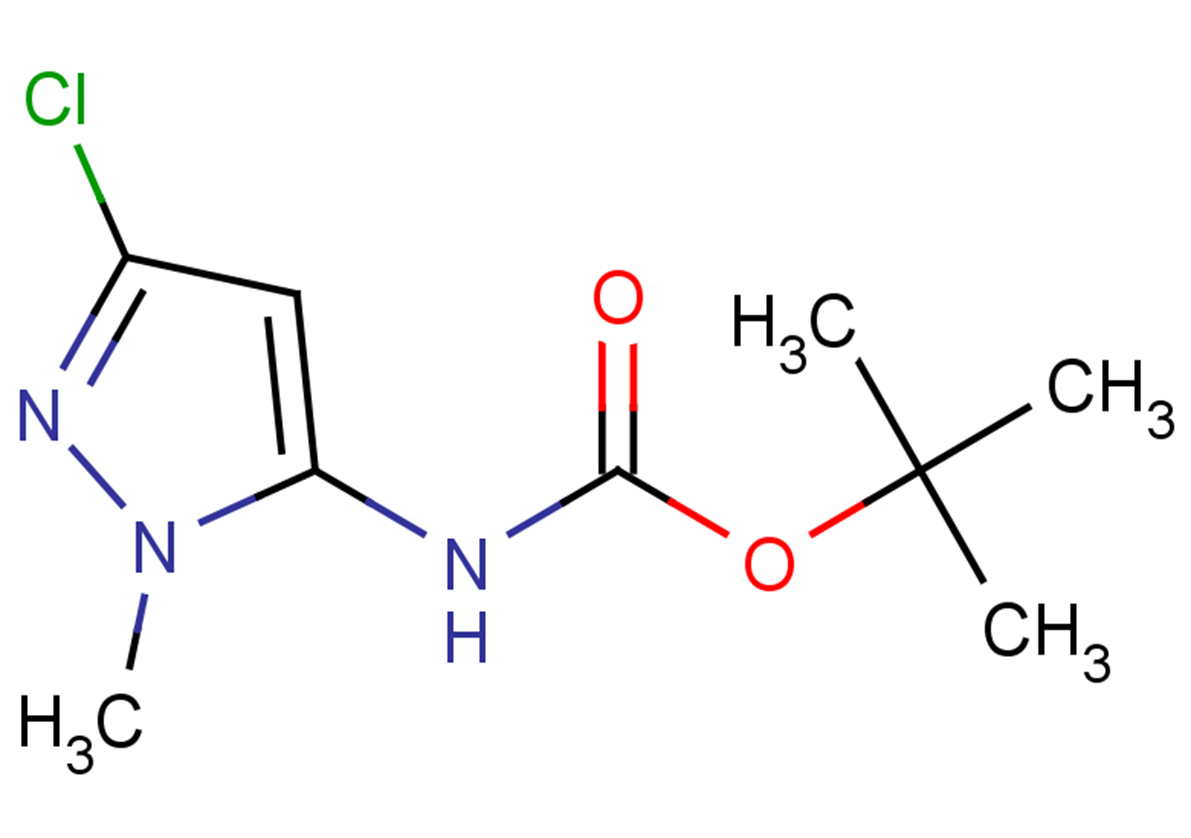 tert-butyl N-(3-chloro-1-methyl-1H-pyrazol-5-yl)carbamate