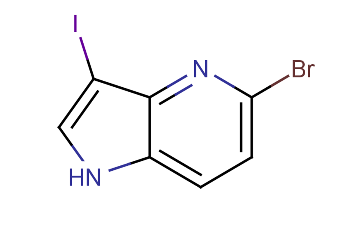 5-bromo-3-iodo-1H-pyrrolo[3,2-b]pyridine