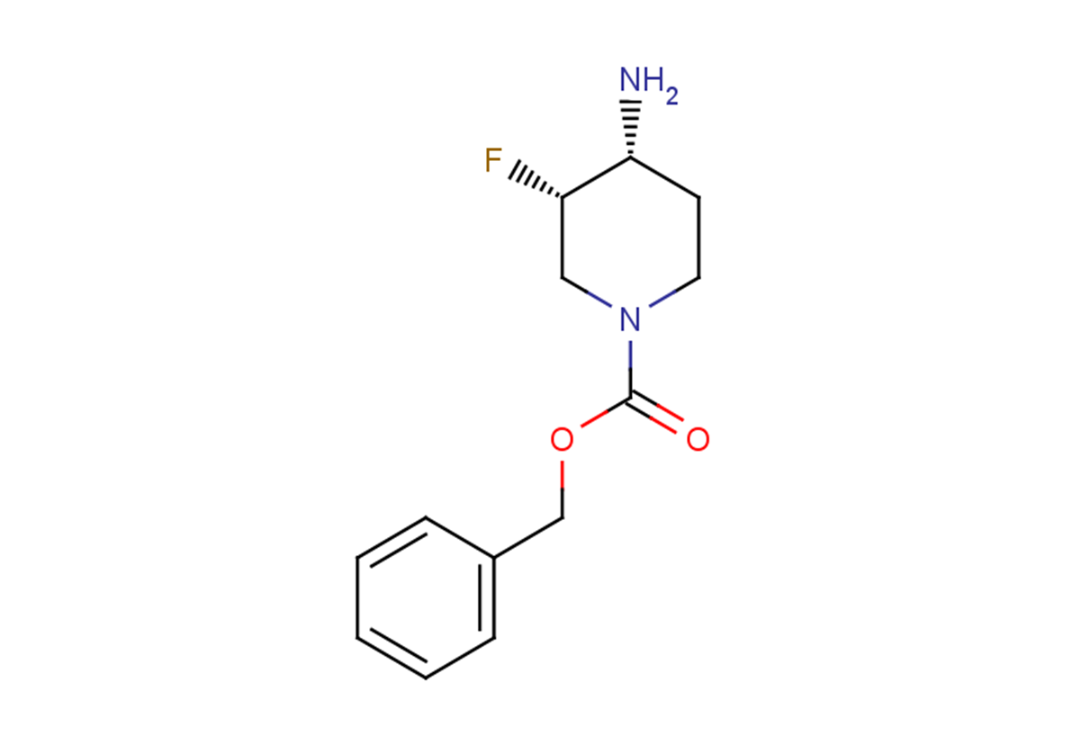 benzyl (3S,4R)-4-amino-3-fluoropiperidine-1-carboxylate
