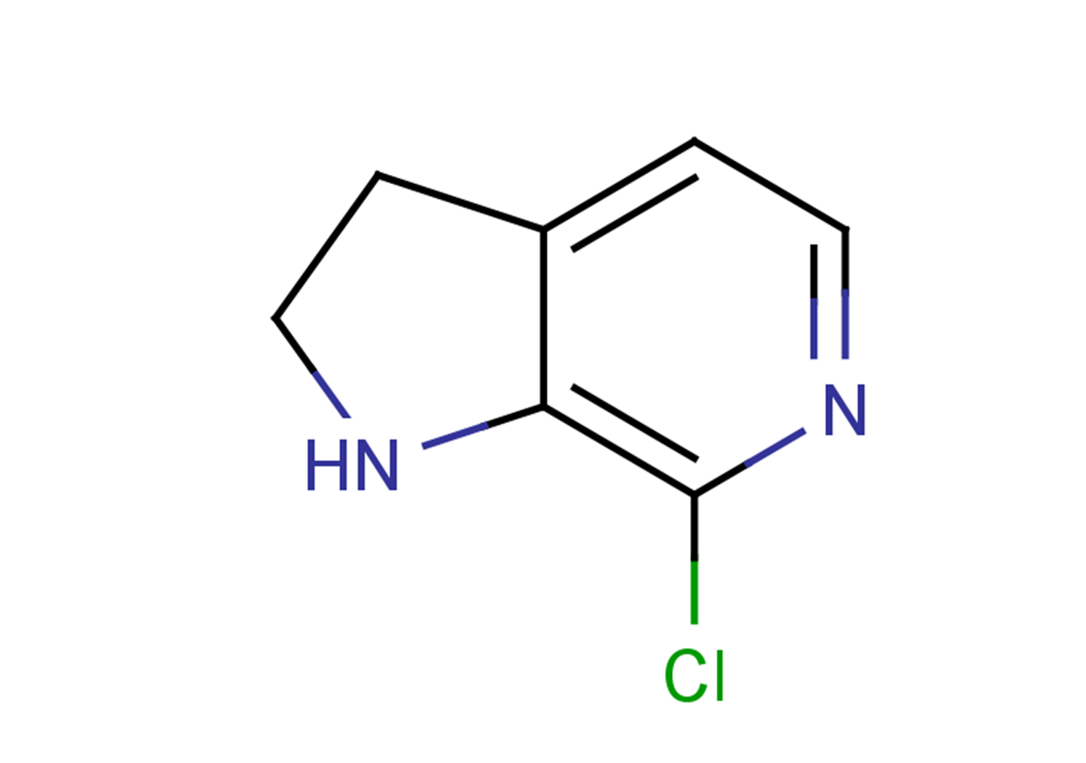7-chloro-1H,2H,3H-pyrrolo[2,3-c]pyridine