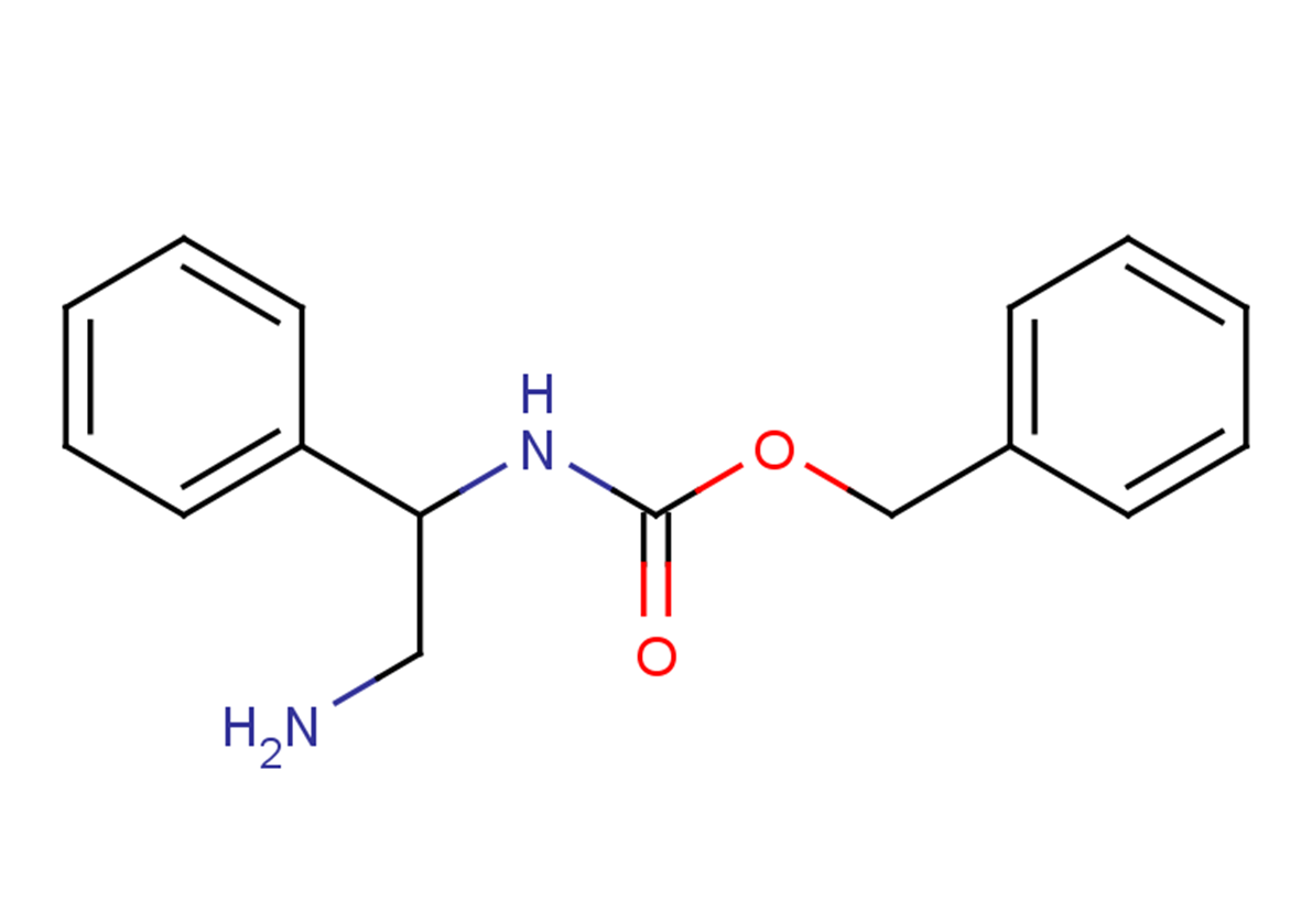 benzyl N-(2-amino-1-phenylethyl)carbamate