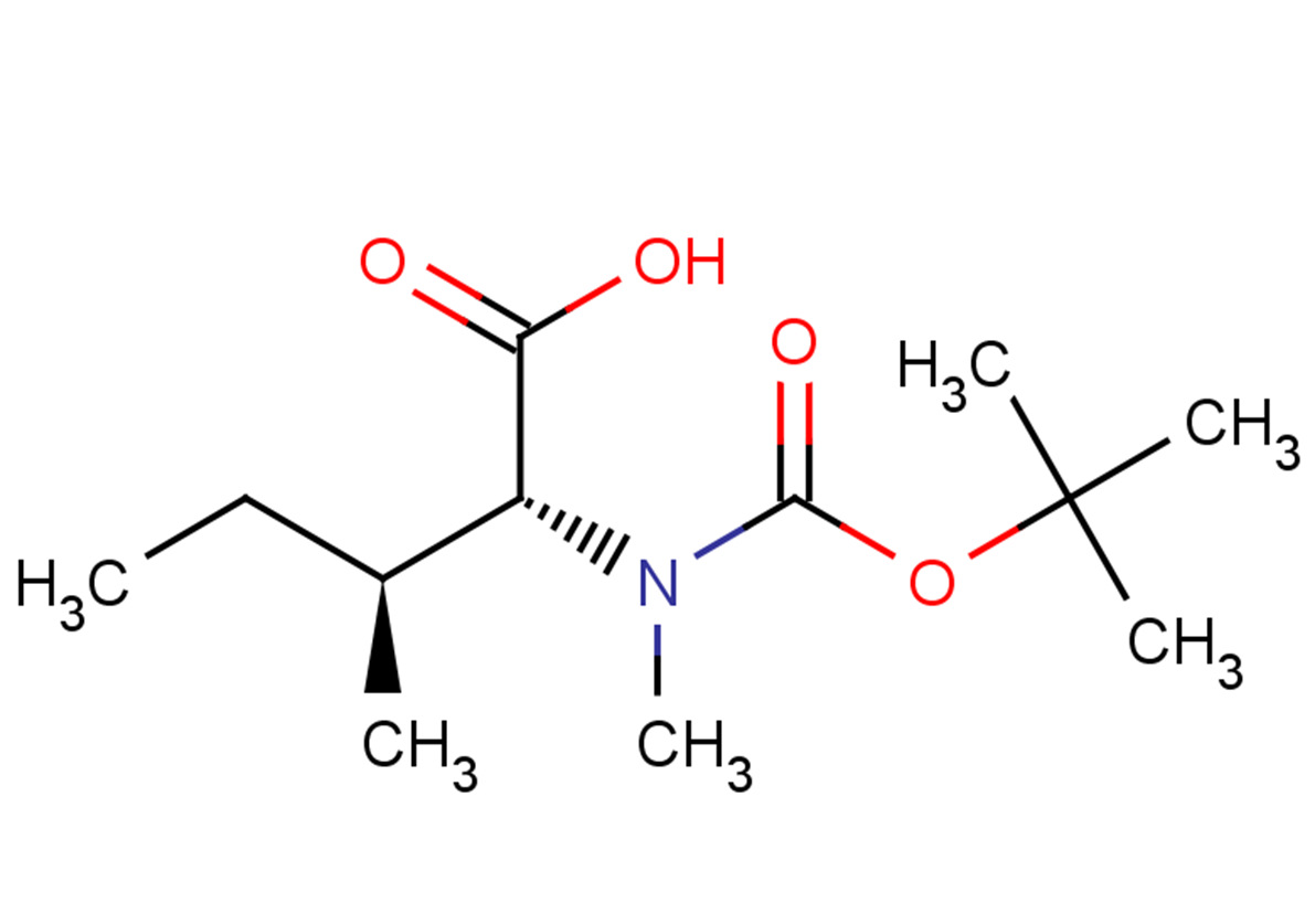 (2R,3S)-2-{[(tert-butoxy)carbonyl](methyl)amino}-3-methylpentanoic acid