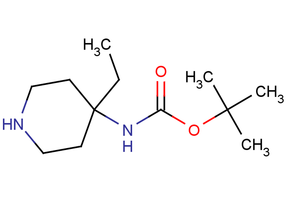 tert-butyl N-(4-ethylpiperidin-4-yl)carbamate