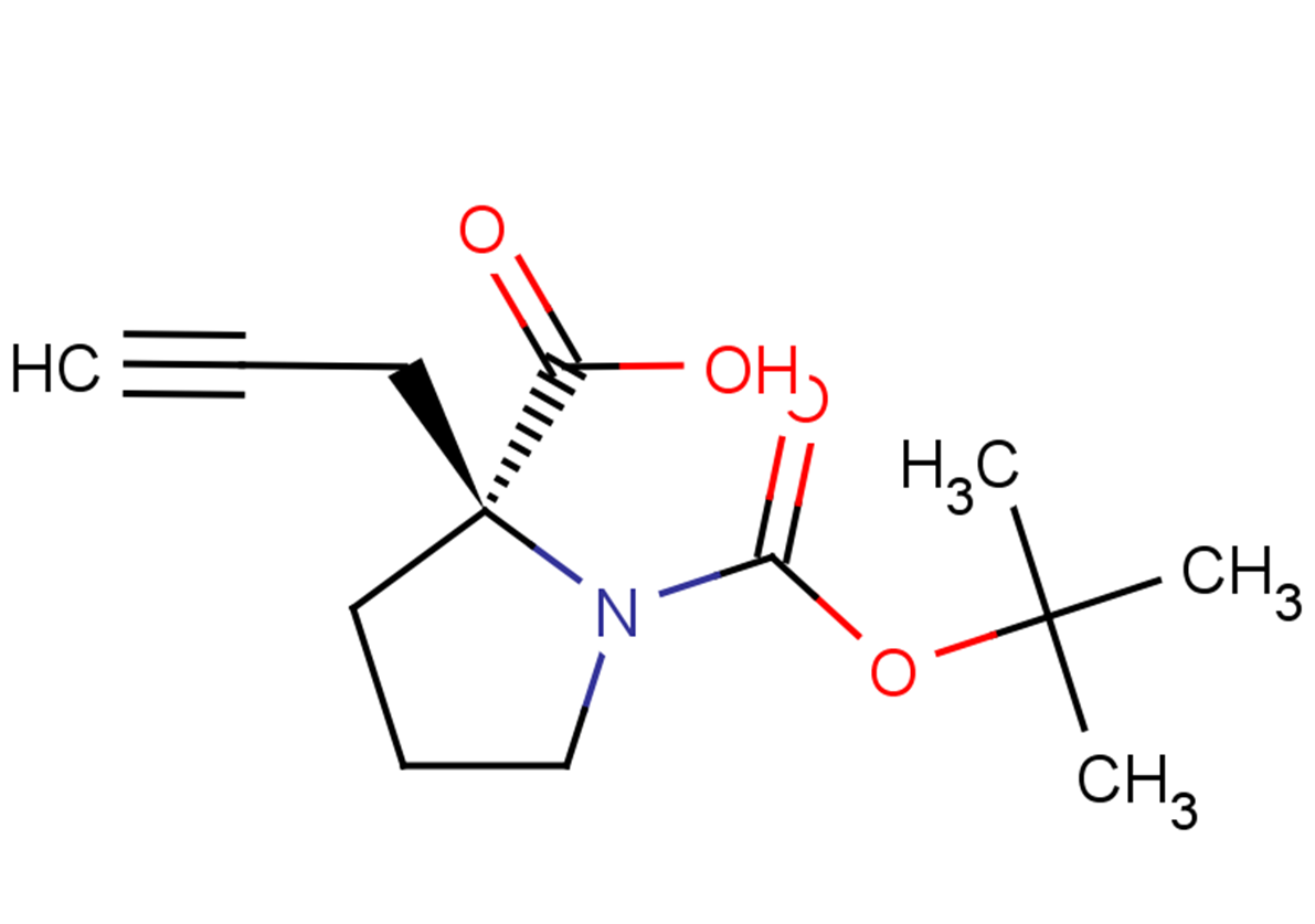 (2S)-1-[(tert-butoxy)carbonyl]-2-(prop-2-yn-1-yl)pyrrolidine-2-carboxylic acid