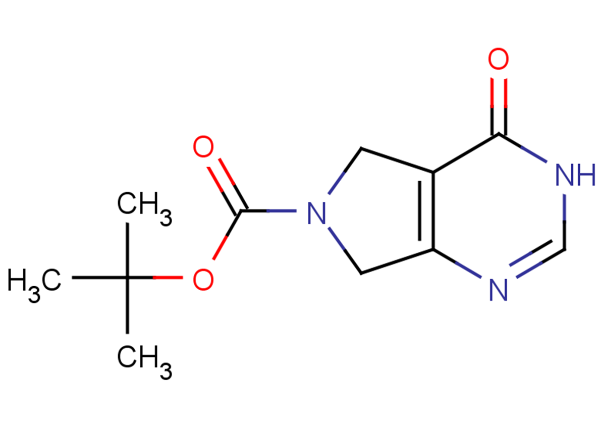 tert-butyl 4-oxo-3H,4H,5H,6H,7H-pyrrolo[3,4-d]pyrimidine-6-carboxylate