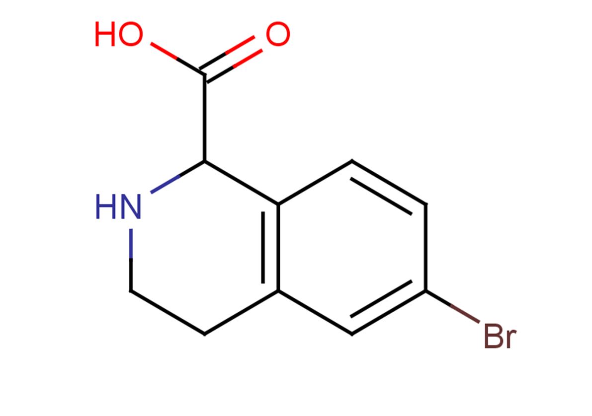 6-bromo-1,2,3,4-tetrahydroisoquinoline-1-carboxylic acid