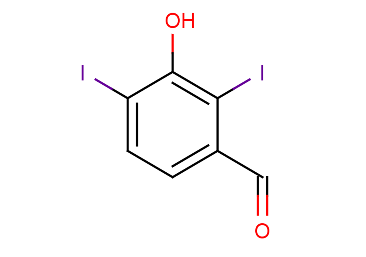 3-hydroxy-2,4-diiodobenzaldehyde