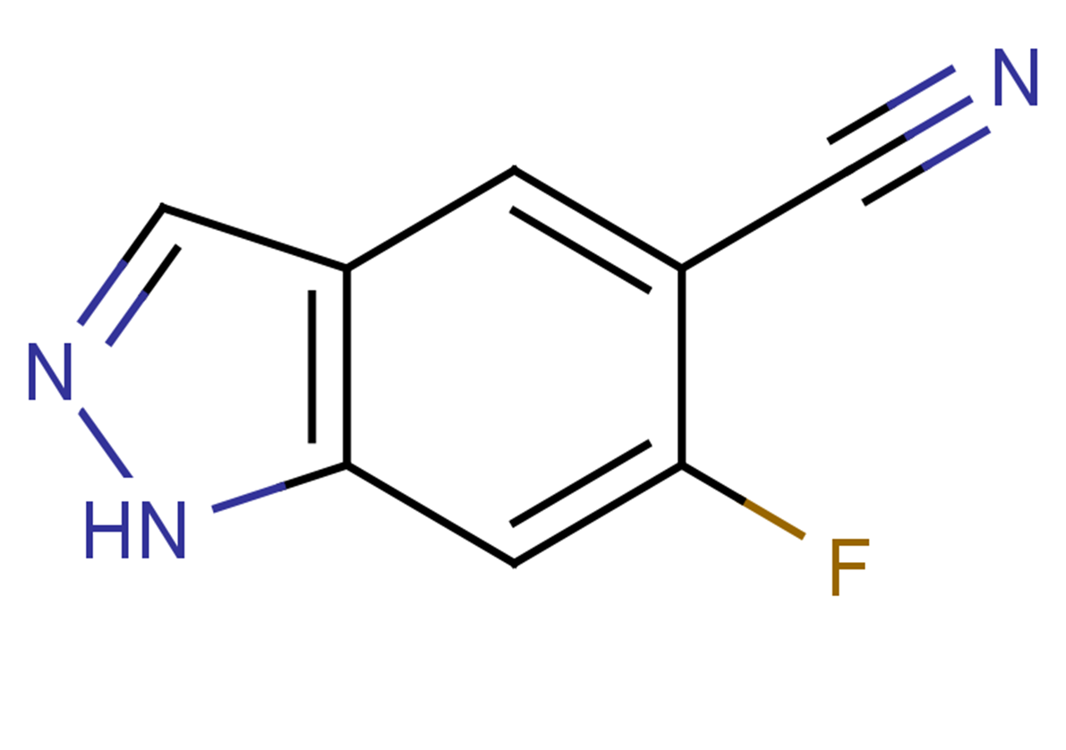 6-fluoro-1H-indazole-5-carbonitrile