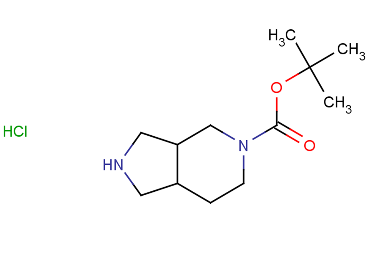 tert-butyl octahydro-1H-pyrrolo[3,4-c]pyridine-5-carboxylate hydrochloride