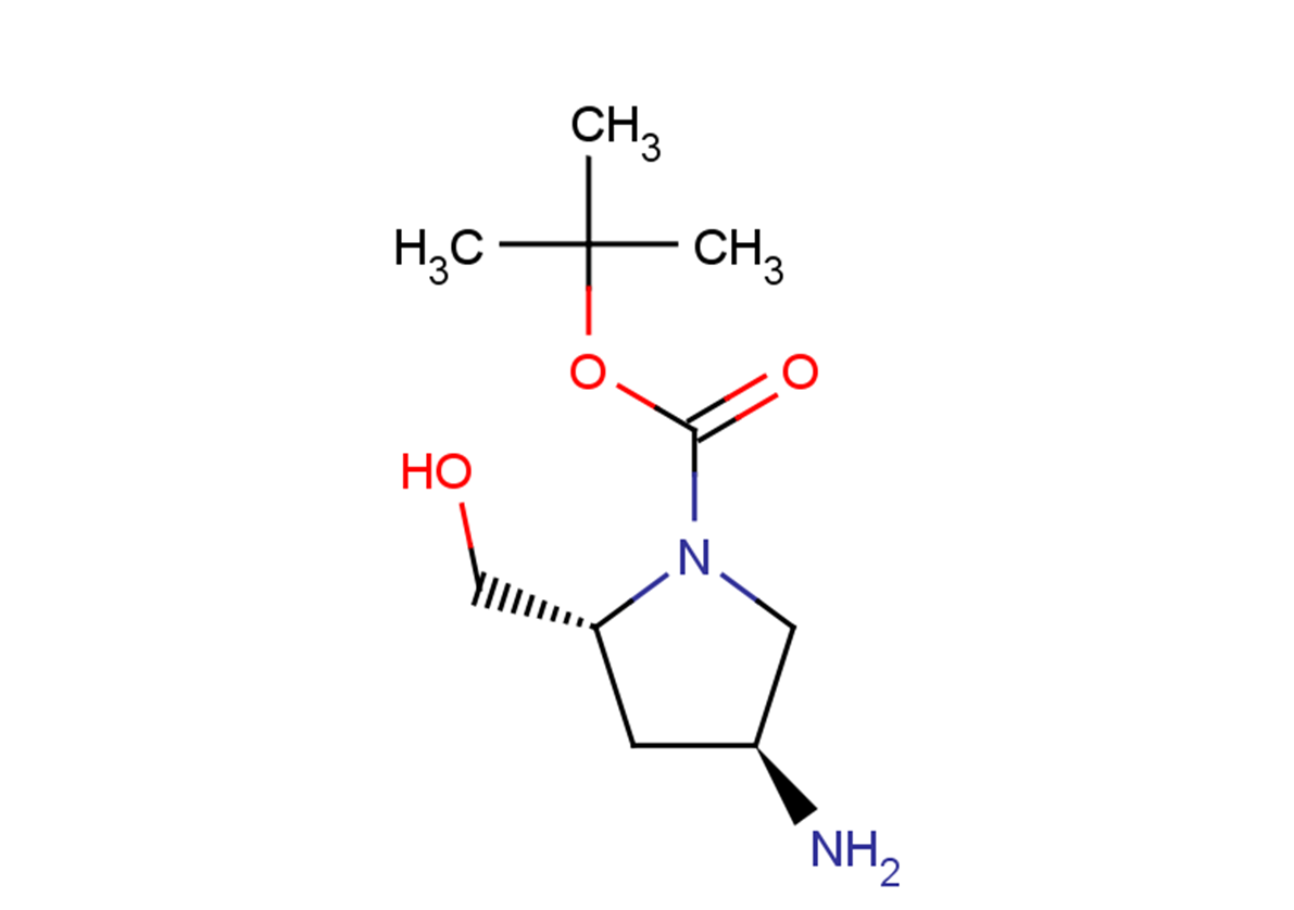 tert-butyl (2R,4S)-4-amino-2-(hydroxymethyl)pyrrolidine-1-carboxylate