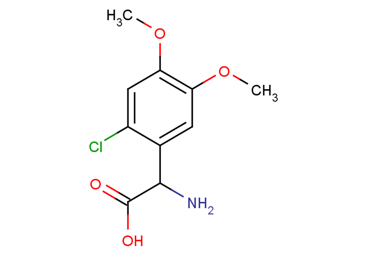 2-amino-2-(2-chloro-4,5-dimethoxyphenyl)acetic acid