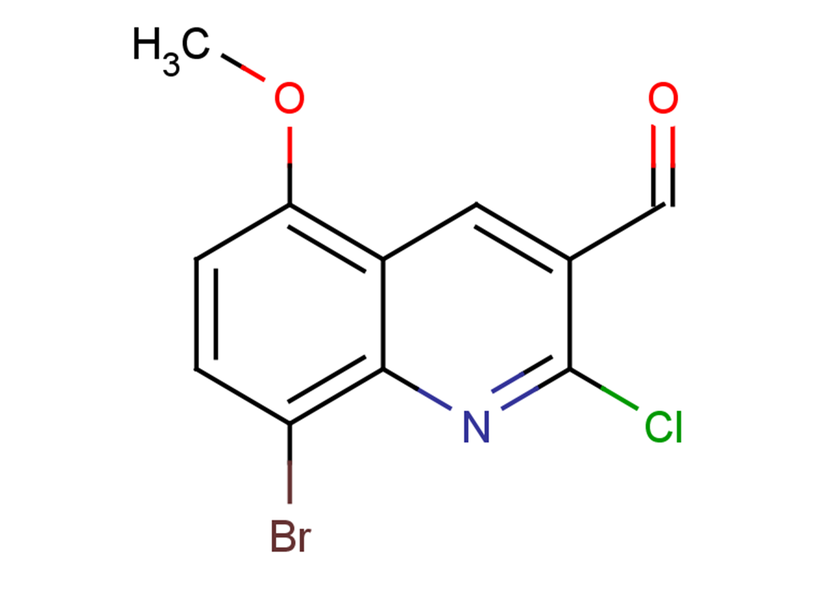 8-bromo-2-chloro-5-methoxyquinoline-3-carbaldehyde