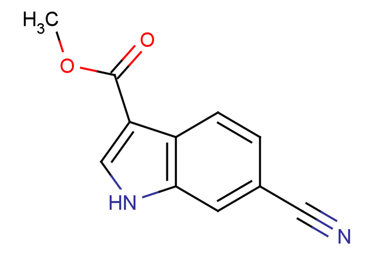 methyl 6-cyano-1H-indole-3-carboxylate