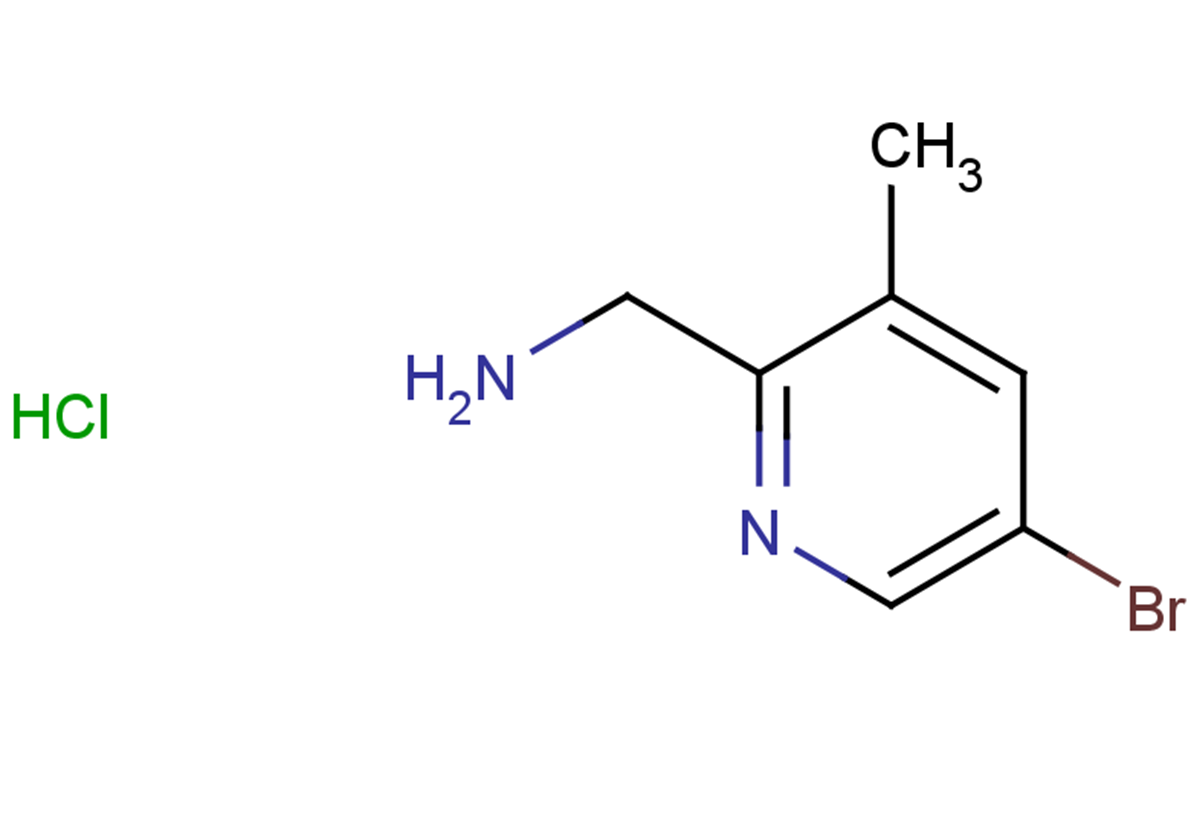 (5-bromo-3-methylpyridin-2-yl)methanamine hydrochloride