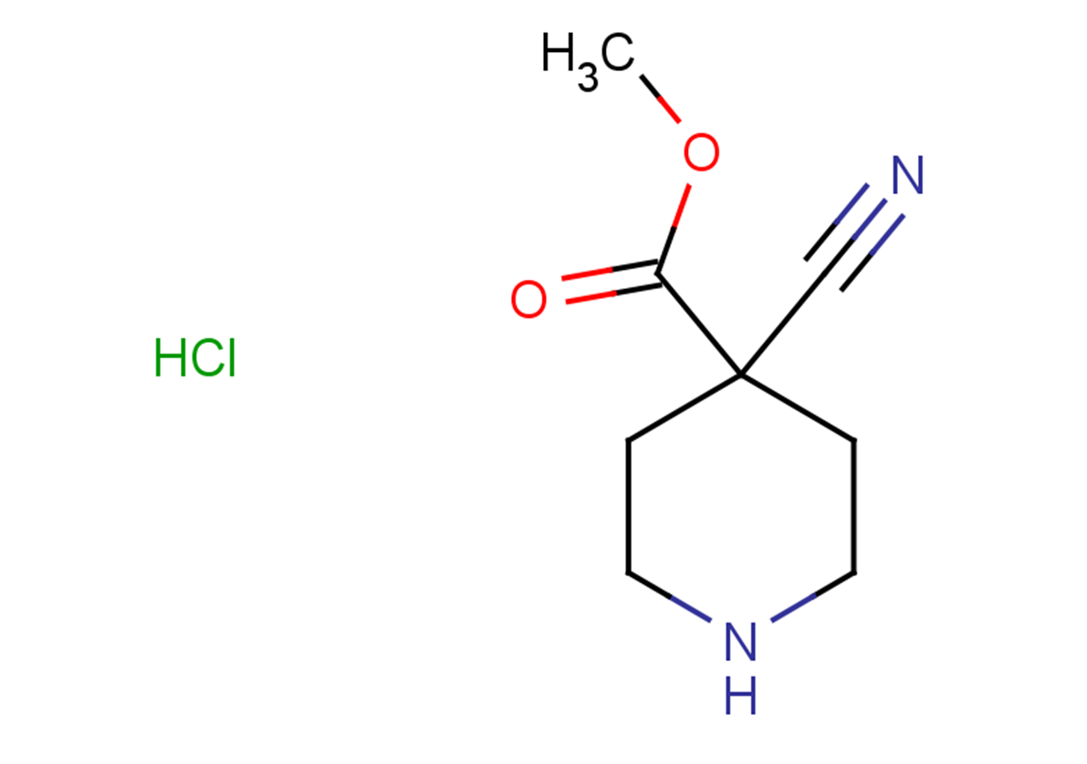 methyl 4-cyanopiperidine-4-carboxylate hydrochloride