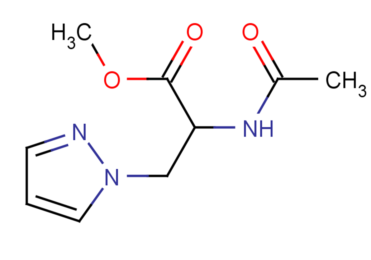 methyl 2-acetamido-3-(1H-pyrazol-1-yl)propanoate