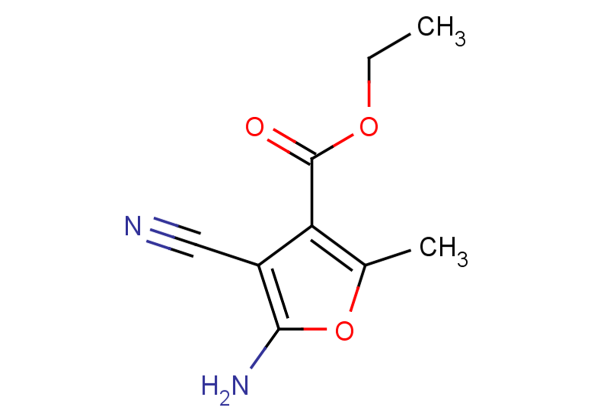 ethyl 5-amino-4-cyano-2-methylfuran-3-carboxylate