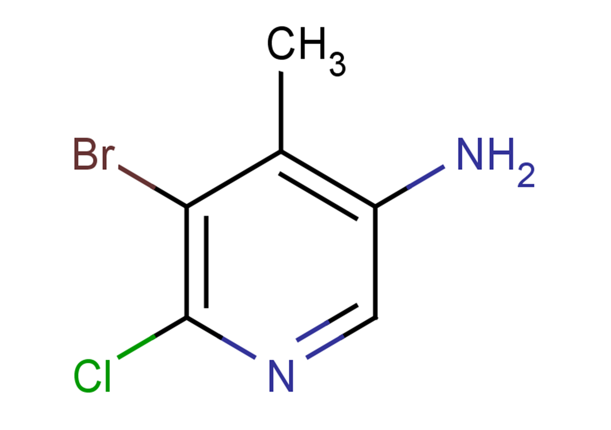 5-bromo-6-chloro-4-methylpyridin-3-amine