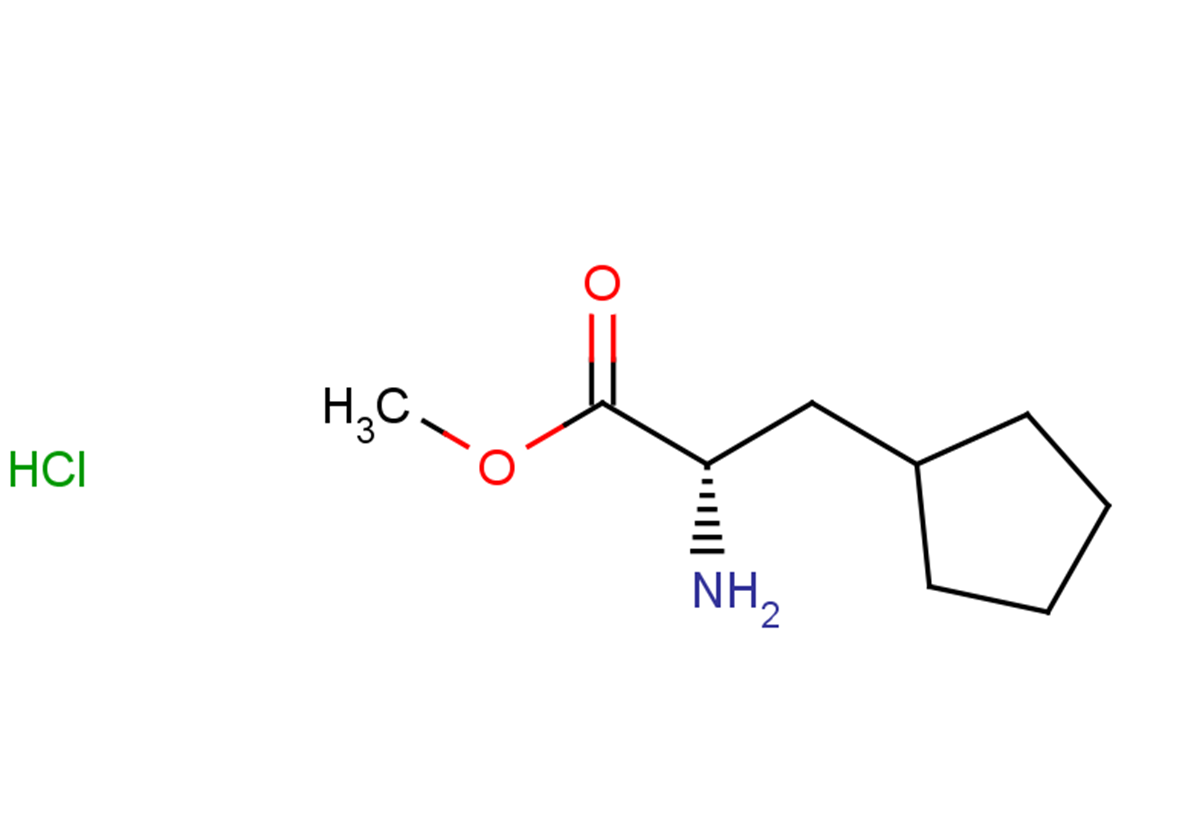 methyl (2S)-2-amino-3-cyclopentylpropanoate hydrochloride