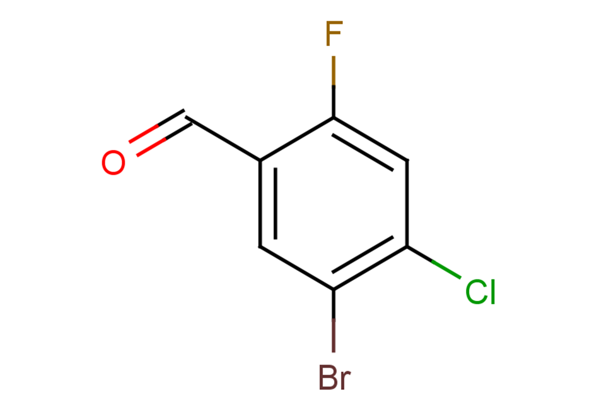 5-bromo-4-chloro-2-fluorobenzaldehyde