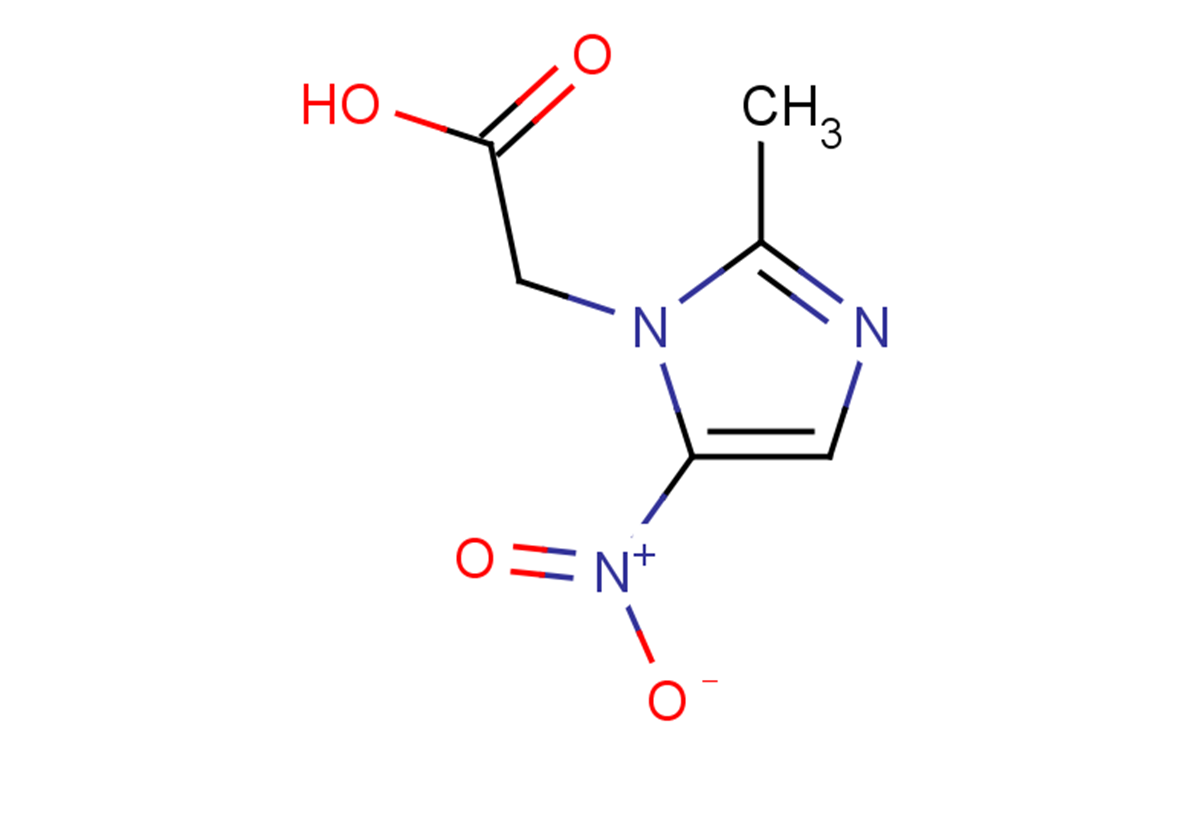 2-(2-methyl-5-nitro-1H-imidazol-1-yl)acetic acid
