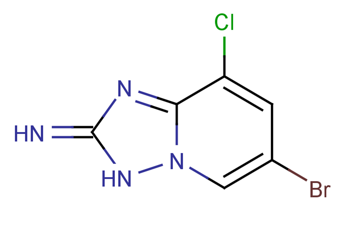 6-bromo-8-chloro-2H,3H-[1,2,4]triazolo[1,5-a]pyridin-2-imine
