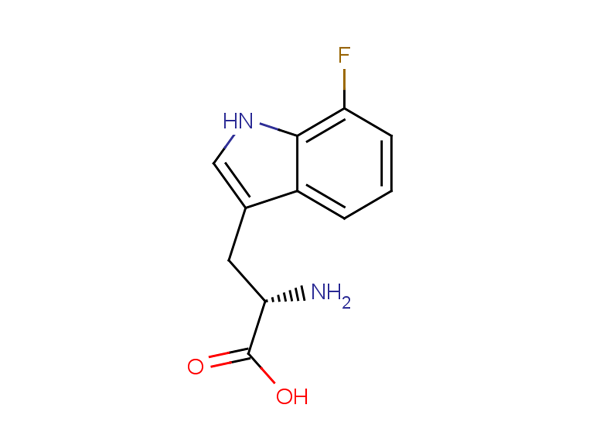 (2S)-2-amino-3-(7-fluoro-1H-indol-3-yl)propanoic acid