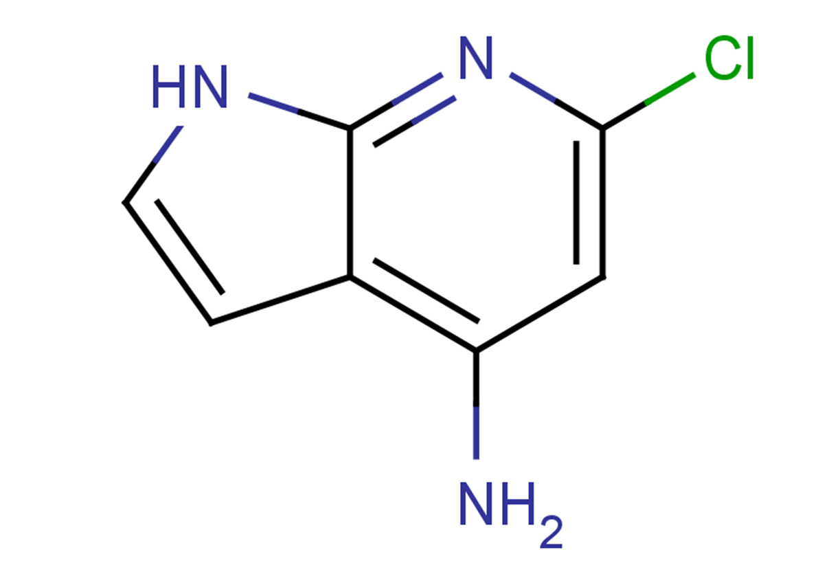 6-chloro-1H-pyrrolo[2,3-b]pyridin-4-amine