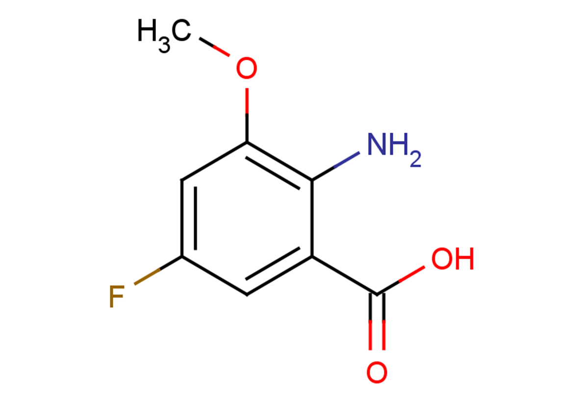 2-amino-5-fluoro-3-methoxybenzoic acid