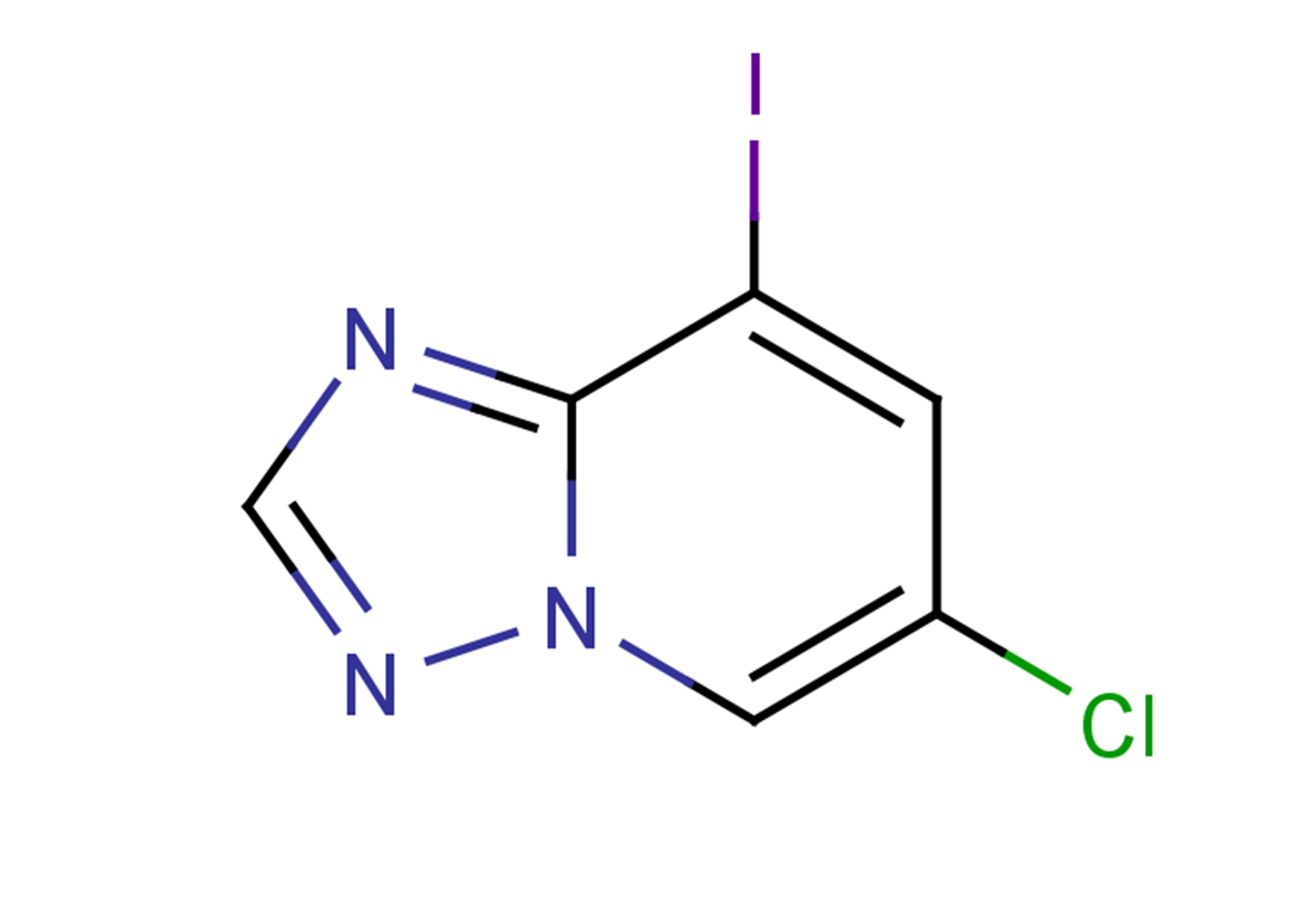 6-chloro-8-iodo-[1,2,4]triazolo[1,5-a]pyridine