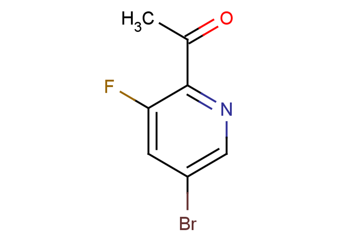 1-(5-bromo-3-fluoropyridin-2-yl)ethan-1-one