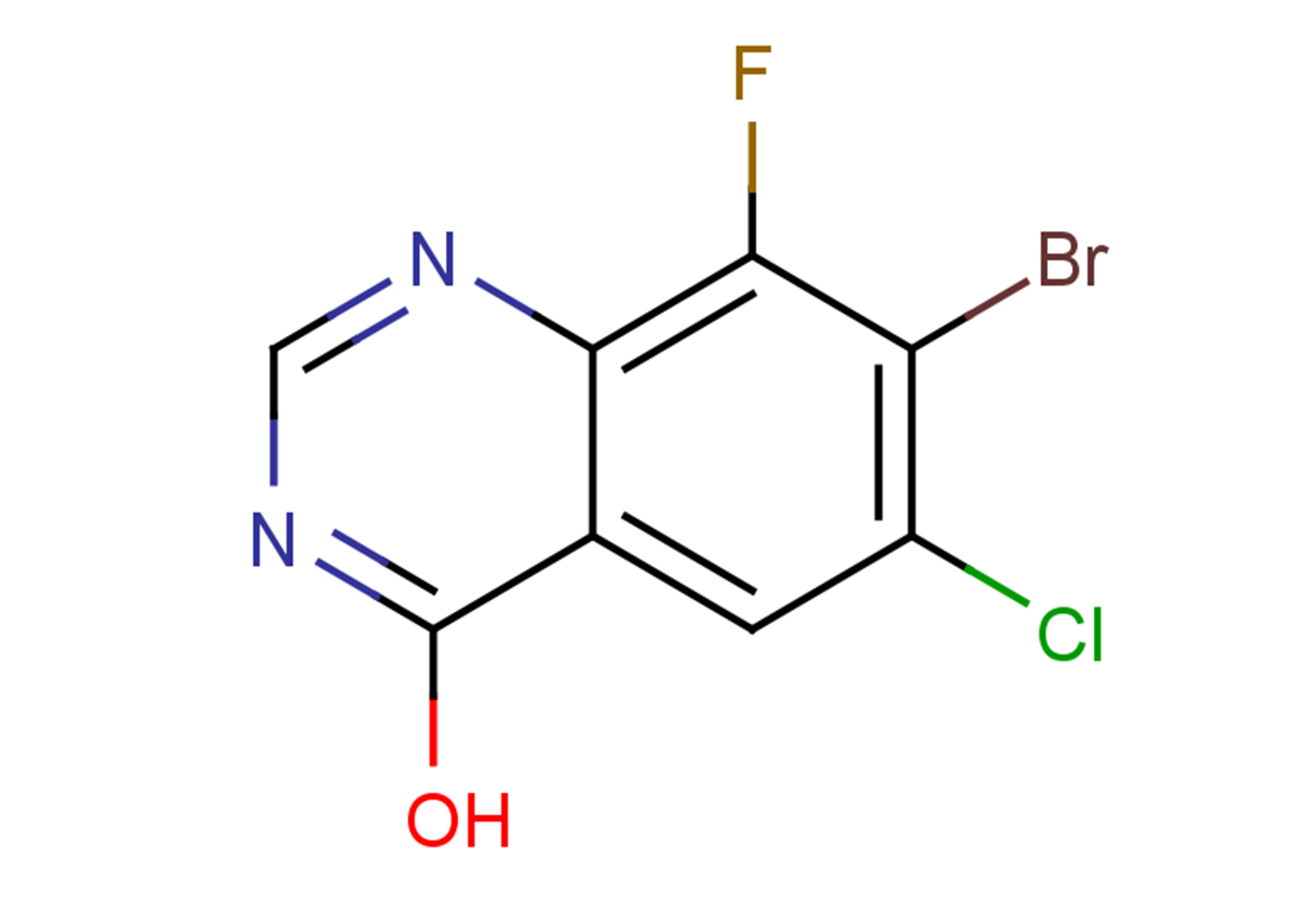 7-bromo-6-chloro-8-fluoroquinazolin-4-ol