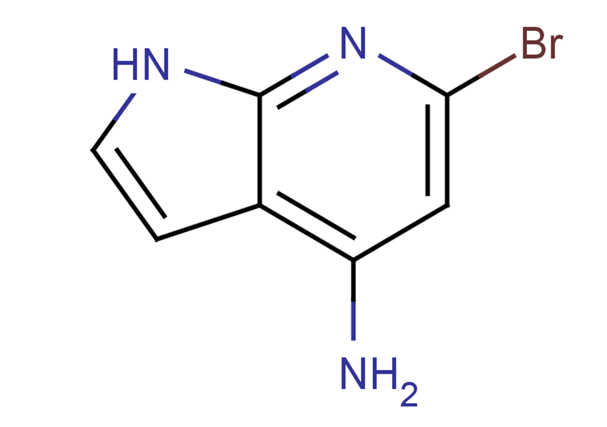 6-bromo-1H-pyrrolo[2,3-b]pyridin-4-amine