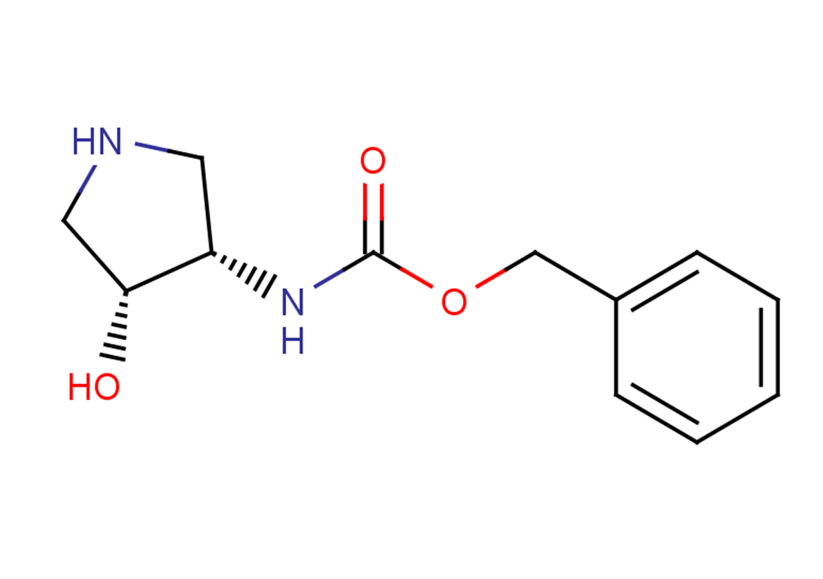 benzyl N-[(3S,4R)-4-hydroxypyrrolidin-3-yl]carbamate