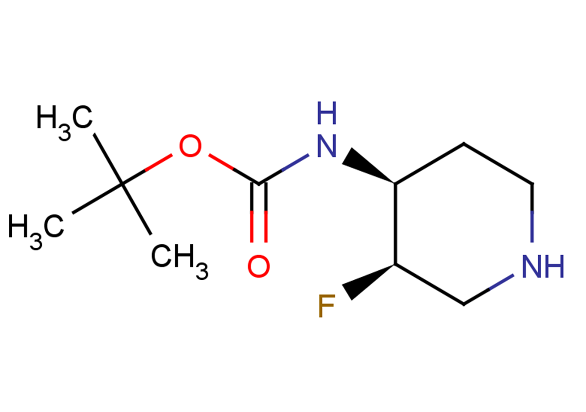 tert-butyl N-[(3R,4S)-3-fluoropiperidin-4-yl]carbamate