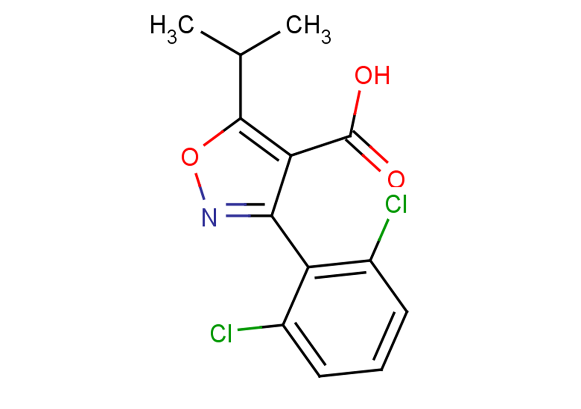 3-(2,6-dichlorophenyl)-5-(propan-2-yl)-1,2-oxazole-4-carboxylic acid