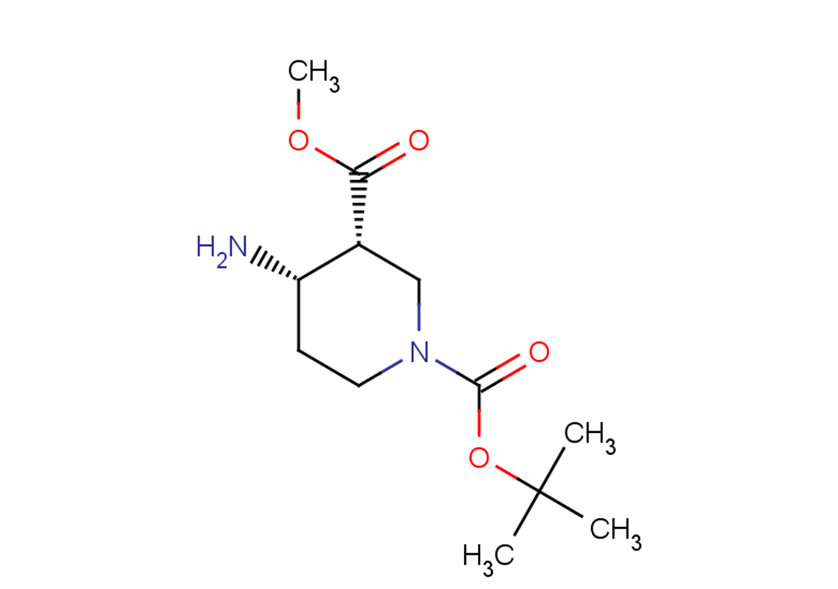 1-tert-butyl 3-methyl (3R,4S)-4-aminopiperidine-1,3-dicarboxylate