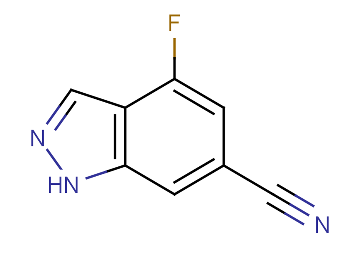 4-fluoro-1H-indazole-6-carbonitrile