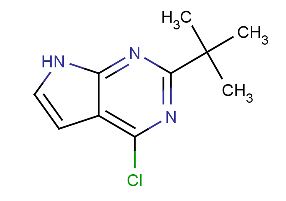 2-tert-butyl-4-chloro-7H-pyrrolo[2,3-d]pyrimidine