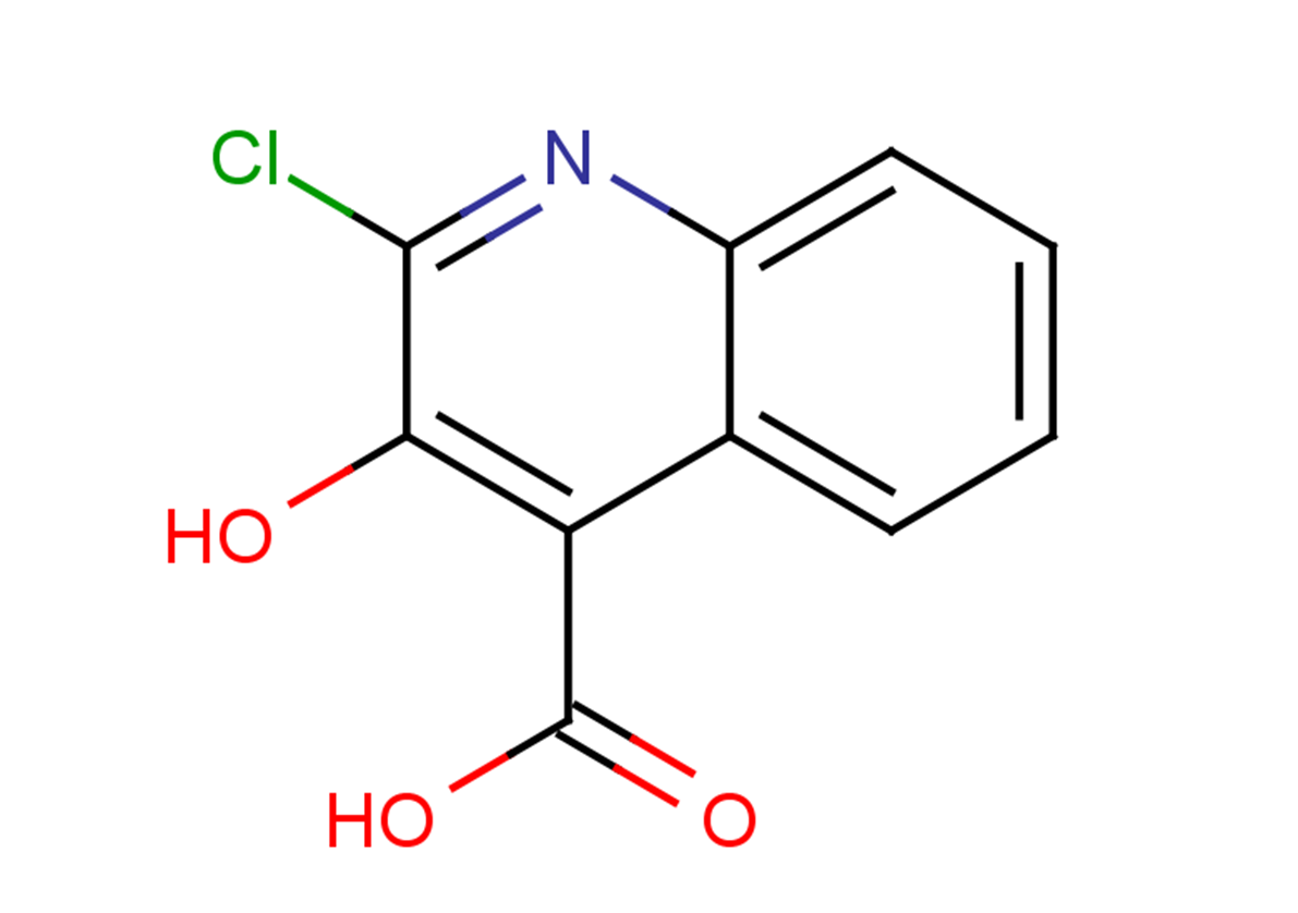 2-chloro-3-hydroxyquinoline-4-carboxylic acid