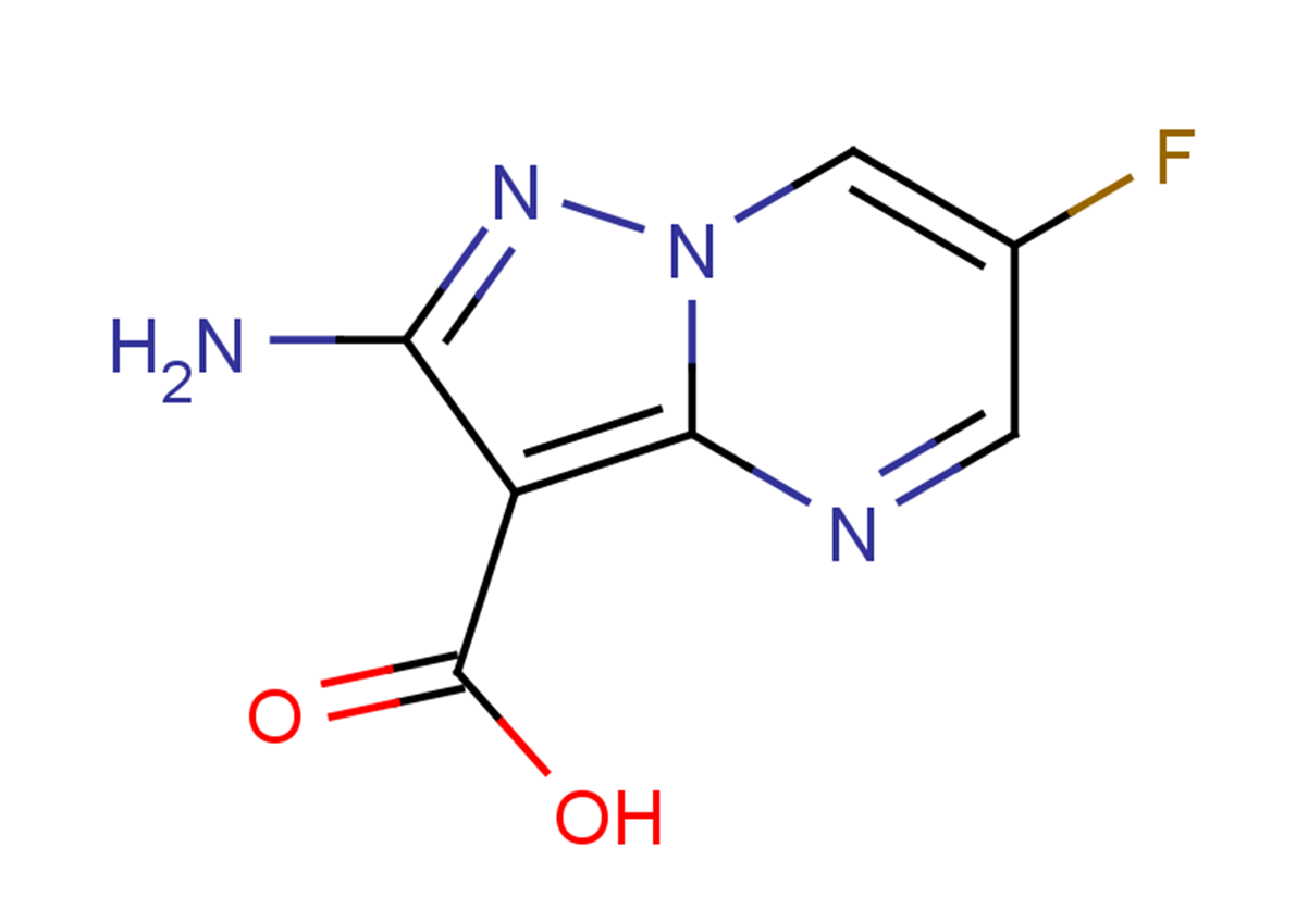 2-amino-6-fluoropyrazolo[1,5-a]pyrimidine-3-carboxylic acid