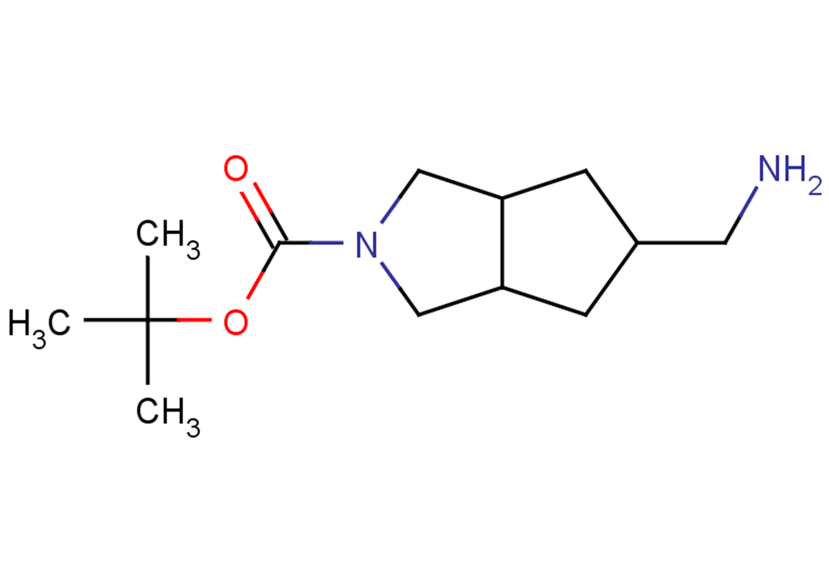 tert-butyl 5-(aminomethyl)-octahydrocyclopenta[c]pyrrole-2-carboxylate