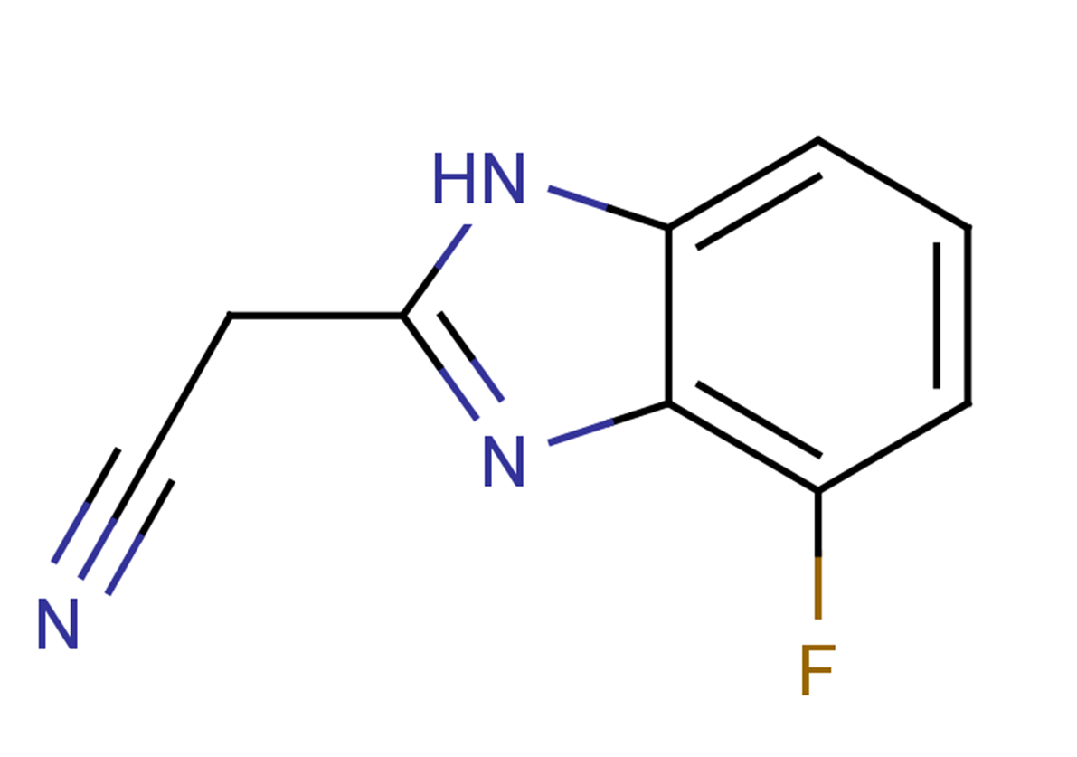 2-(4-fluoro-1H-1,3-benzodiazol-2-yl)acetonitrile