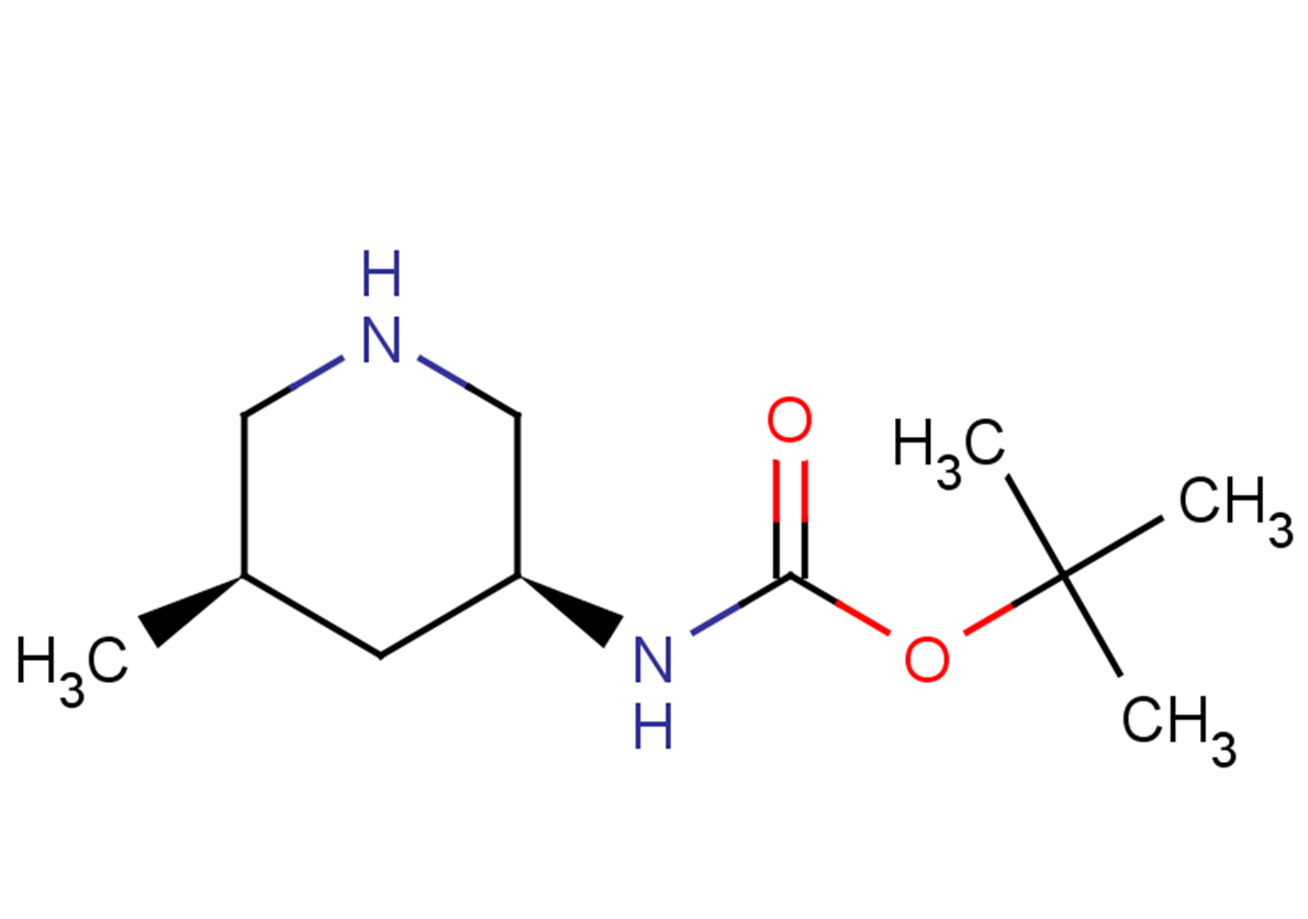 tert-butyl N-[(3S,5R)-5-methylpiperidin-3-yl]carbamate