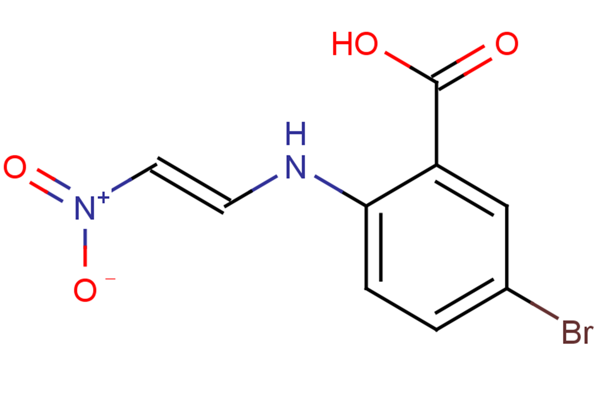 5-bromo-2-{[(E)-2-nitroethenyl]amino}benzoic acid