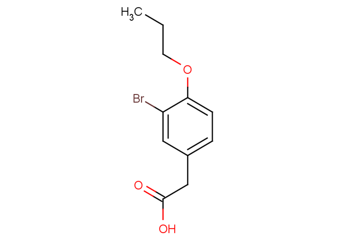 2-(3-bromo-4-propoxyphenyl)acetic acid