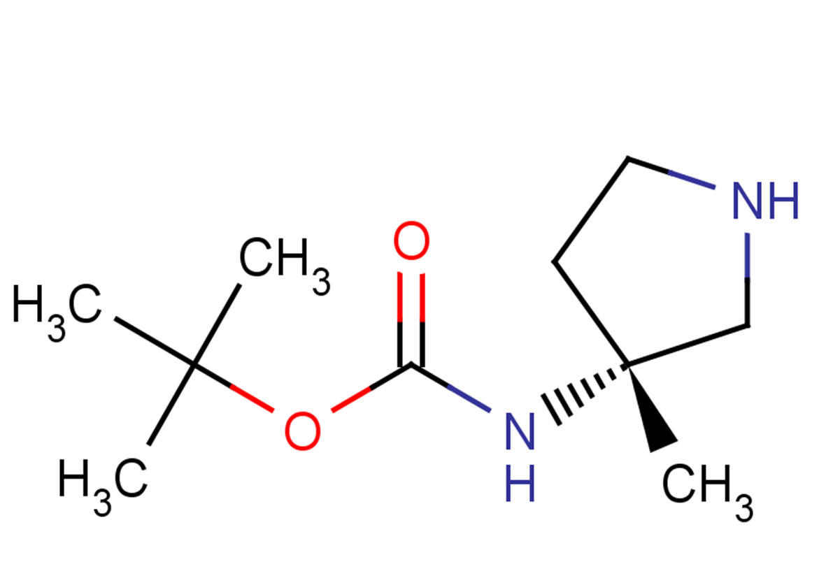 tert-butyl N-[(3R)-3-methylpyrrolidin-3-yl]carbamate